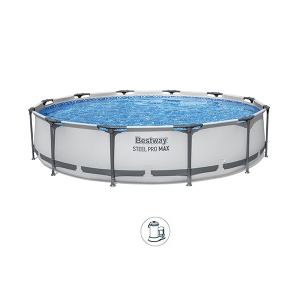 Bazen za dvorište sa čeličnim ramom i pumpom Bestway Max Pool 366x76cm 56416