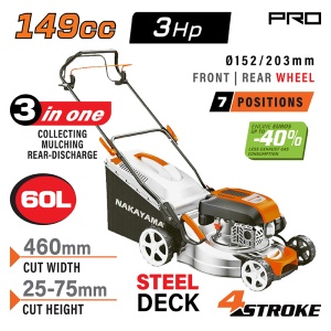 Benzinska kosilica Nakayama Pro PM5460