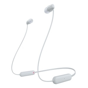 Bežične slušalice bubice bele Sony WIC-100W