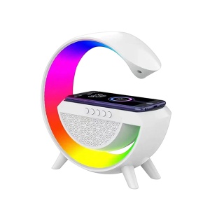 Bežični BT zvučnik RGB sa bežičnim punjačem telefona YW13173-3383