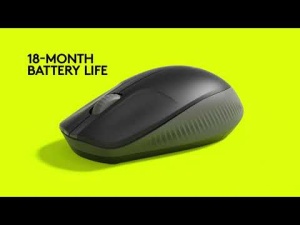 Bežični miš M190 Full-Size crveni Logitech optički 1000 dpi - Img 5