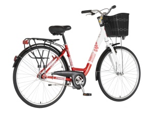 Bicikl 28/17in 155-178cm crveno beli perla Visitor Bloom 1282079 - Img 2