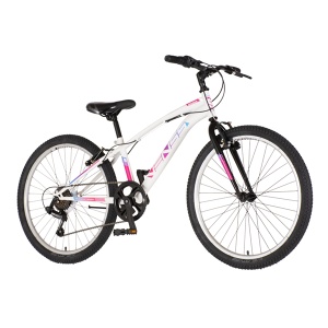 Bicikl Venssini Arcadia 24 inča 132-155cm bela roze