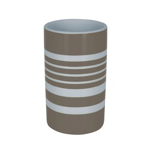 Čaša za četkice za zube Spirella Tube Stripes 10.17280