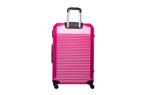 Čvrsti kofer sa točkićima Enova Capri ABS 65cm roze - Img 2