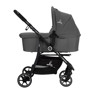 Dečija kolica Asalvo 3u1 Trio Oslo 2 Grey 21502 - Img 2