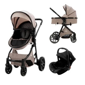 Dečija kolica Convertible Sidney 2 Beige Asalvo ASA-21717 - Img 3