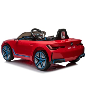 Dečiji automobil na akumulator crveni licencirani BMW I4 51 - Img 2