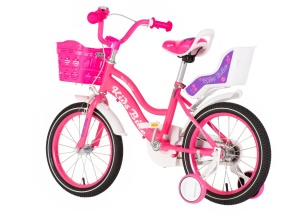 Dečiji bicikl 16in 9in 105-125cm X-bike Princess Flower 1416201 - Img 2