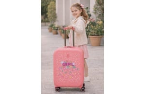 Dečiji kofer 55 cm Girl Zone koralna Enso 99.391.21 - Img 11