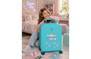 Dečiji kofer 55 cm Unicorn Paradise tirkizna Enso 99.491.21 - Img 11