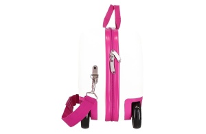 Dečiji kofer na točkićima Disney Minnie Happy To Be Me ABS 45x31x20cm bela roze - Img 2