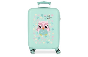 Dečiji Kofer Roll Road Happy Pets ABS 40x55x20cm 37L zelena