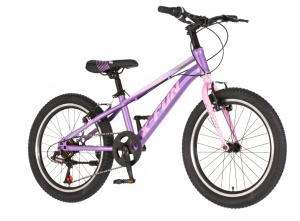 Dečiji MTB bicikl 20/10in 6 brzina 115-135cm ljubičasti X-bike X Fun 1420250