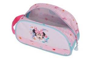 Dečiji neseser Disney Minnie Happy To Be Me 24x14x10cm roze - Img 3