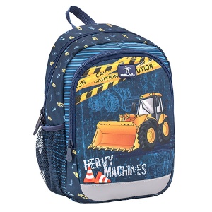 Dečiji ranac Belmil Kiddy Plus 305-4/A Heavy Machinery 33x23x13cm