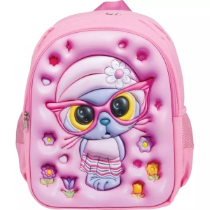 Dečiji ranac za vrtić i predškolsko Cat 2025 29x22x12cm roze