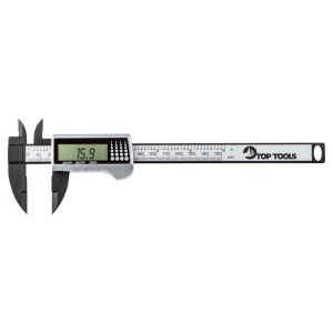 Digitalni šubler od ugljeničnih vlakana 150mm Top Tools 31C621