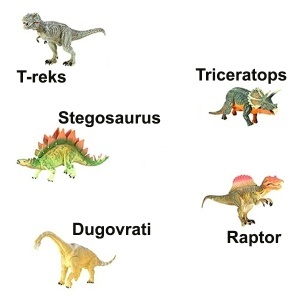 Dinosaurus u kutiji 23x33x11cm Toi Toys 36576 - Img 2