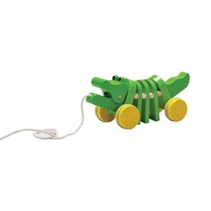Drvena igračka razigrani aligator