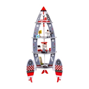 Drvena igračka Svemirska raketa BBO BL-19029