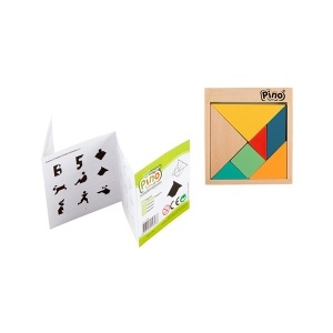 Drvena igračka Tangram Pino 8286 - Img 2