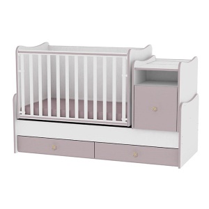 Drveni krevetac Trend Plus Colour White Cappuccino Lorelli 10150400025