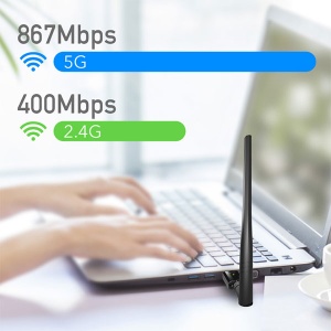 Dual Wi-Fi USB antena Cudy-WU1400 - Img 3