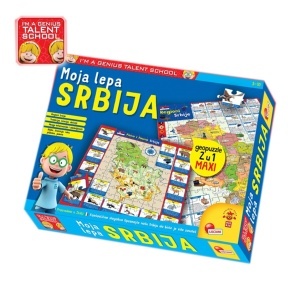 Edukativna igra Moja lepa Srbija Lisciani 45034