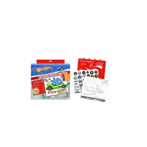 Edukativni set za crtanje Hot Wheels 880009