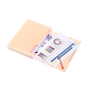 Expanding organizer sa 6 pregrada i gumicom Rainbow Pastel - Img 6