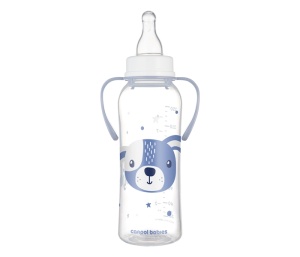 Flašica sa Ručkama 250ml Plava Canpol Babies Cute Animals 11/845_blu - Img 2