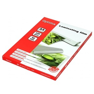 Folija za plastificiranje 80mic 100/1 A4 Optima 20281 - Img 2