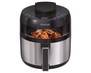 Friteza na vruć vazduh Sencor SFR 5010BK crna 1500W 5l - Img 6