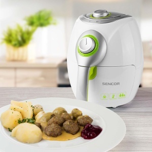 Friteza za prženje bez ulja Air fryer SFR 3220WH Sencor APA00898 - Img 4