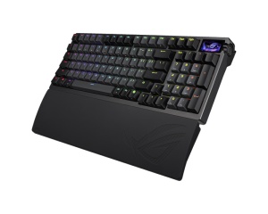 Gaming tastatura M901 ROG Azoth 96 HE crna Asus mehanička bežična RGB OLED - Img 3
