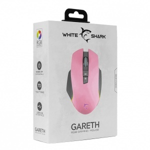 Gejmerski miš 6400dpi Gareth pink WhiteShark 6035 - Img 4