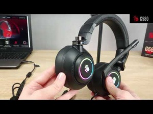 Gejming slušalice A4 Tech Bloody G580 7.1 RGB USB crne sa mikrofonom - Img 5