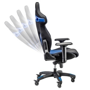 Gejming stolica Stint Black/Blue Sparco 039638 - Img 3