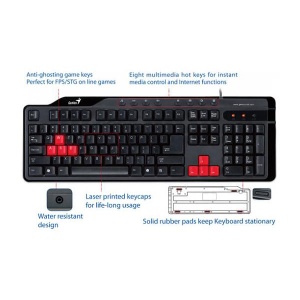 GENIUS KB-G235 Gaming USB Black I104013 - Img 3