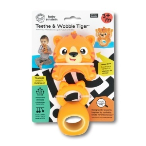 Glodalica Za Bebe 3-36m Kids Ii Baby Einstein Wobble Tiger SKU16706 - Img 3