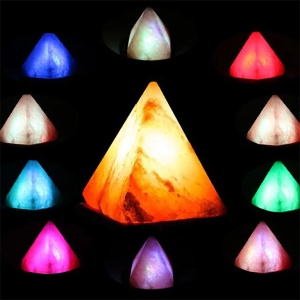 Himalajska slana lampa RGB 100x80x80mm 13501-5883 - Img 2