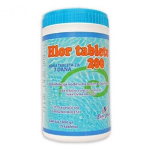 Hlor tablete od 200g/1kg SANI-HEM 878-44730
