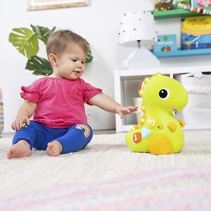 Igračka za bebe Go n Glow Dino Bright Starts SKU12506 - Img 2
