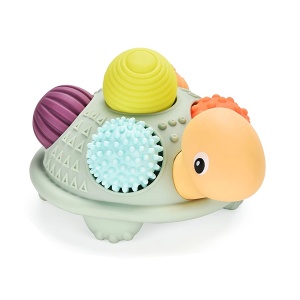 Igračka za bebe taktilna kornjača Magzy 57819