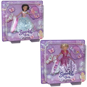 Igračke za devojčice Lutke Sparkle girlz Princess lutka 44-338000