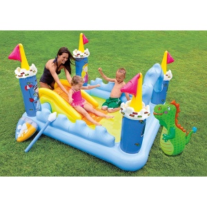 Igralište na naduvavanje Fantasy Castle Play Center Intex 050957-57138