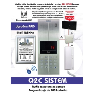 Interfon handsfree slušalica Q2 890 - Img 2