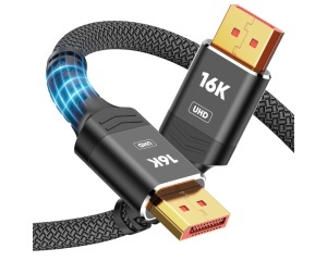 Kabl E-Green DisplayPort 2.1 M/M 2m crni 16K 80Hz - Img 2