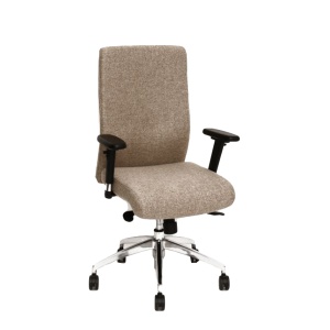 Kancelarijska stolica sa rukonaslonima ergonomska BOSTON 627 ALU